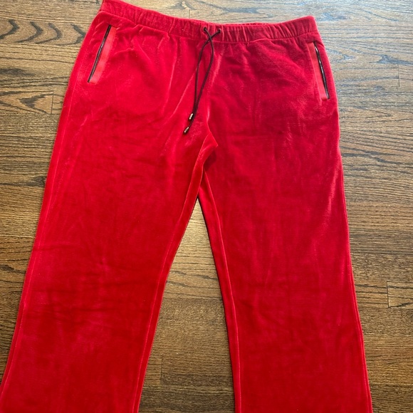 Versace velour sweatpants